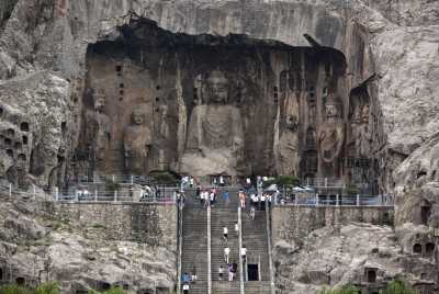 Longmen-Grotten in Luoyang Longmen-Grotten in Luoyang