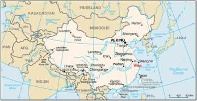 Landkarte China Landkarte China