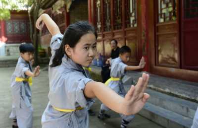Mönchanwärter im Shaolin Tempel Mönchanwärter im Shaolin Tempel