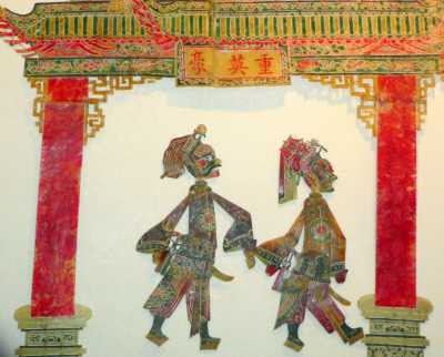 Schattenpuppen aus China Schattenpuppen aus China