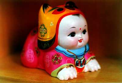 Tonfigur aus Wuxi Huishan Tonfigur aus Wuxi Huishan