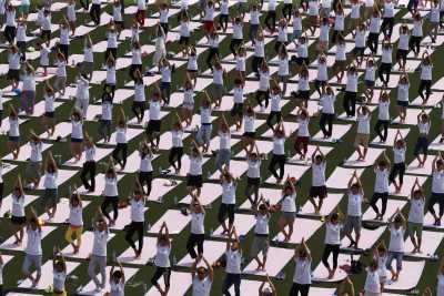 Internationaler Yoga-Tag Beijing Internationaler Yoga-Tag Beijing